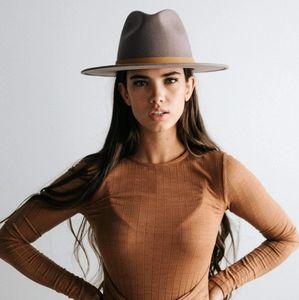Brand New Gigi Pip "Wes" Hat with Leather Band